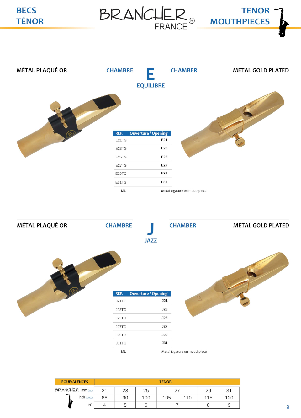 page 9 becs tenor metal chambre E J rogne 2021 09 13